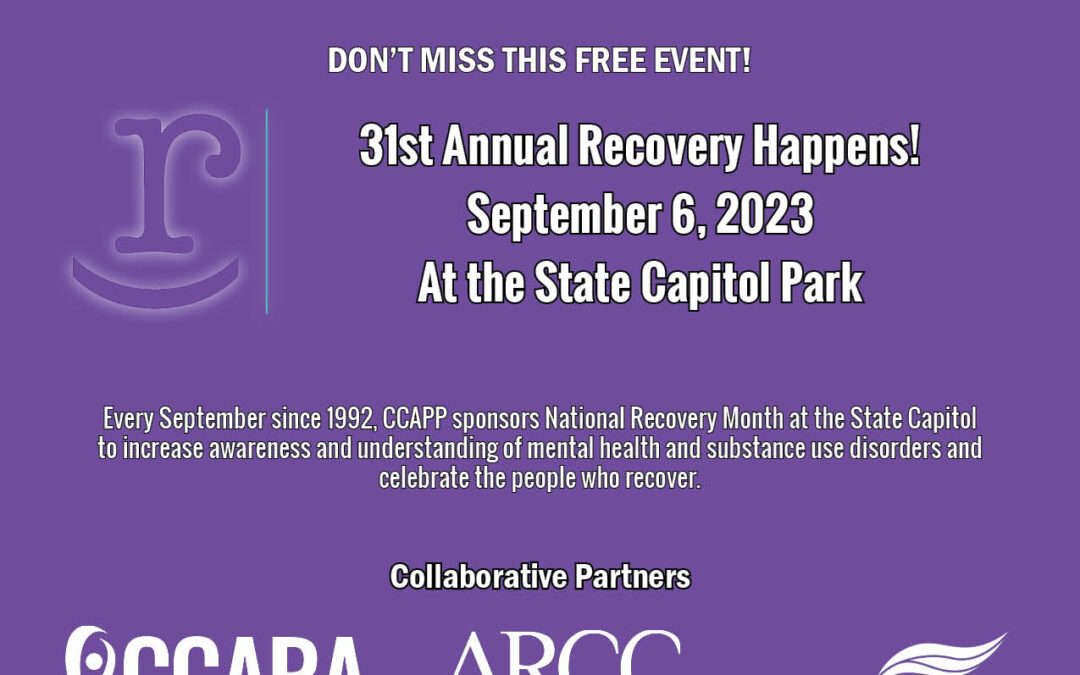 31st Annual Recovery Happens